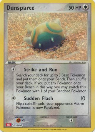 Dunsparce CLC 015/034 Classic Collection