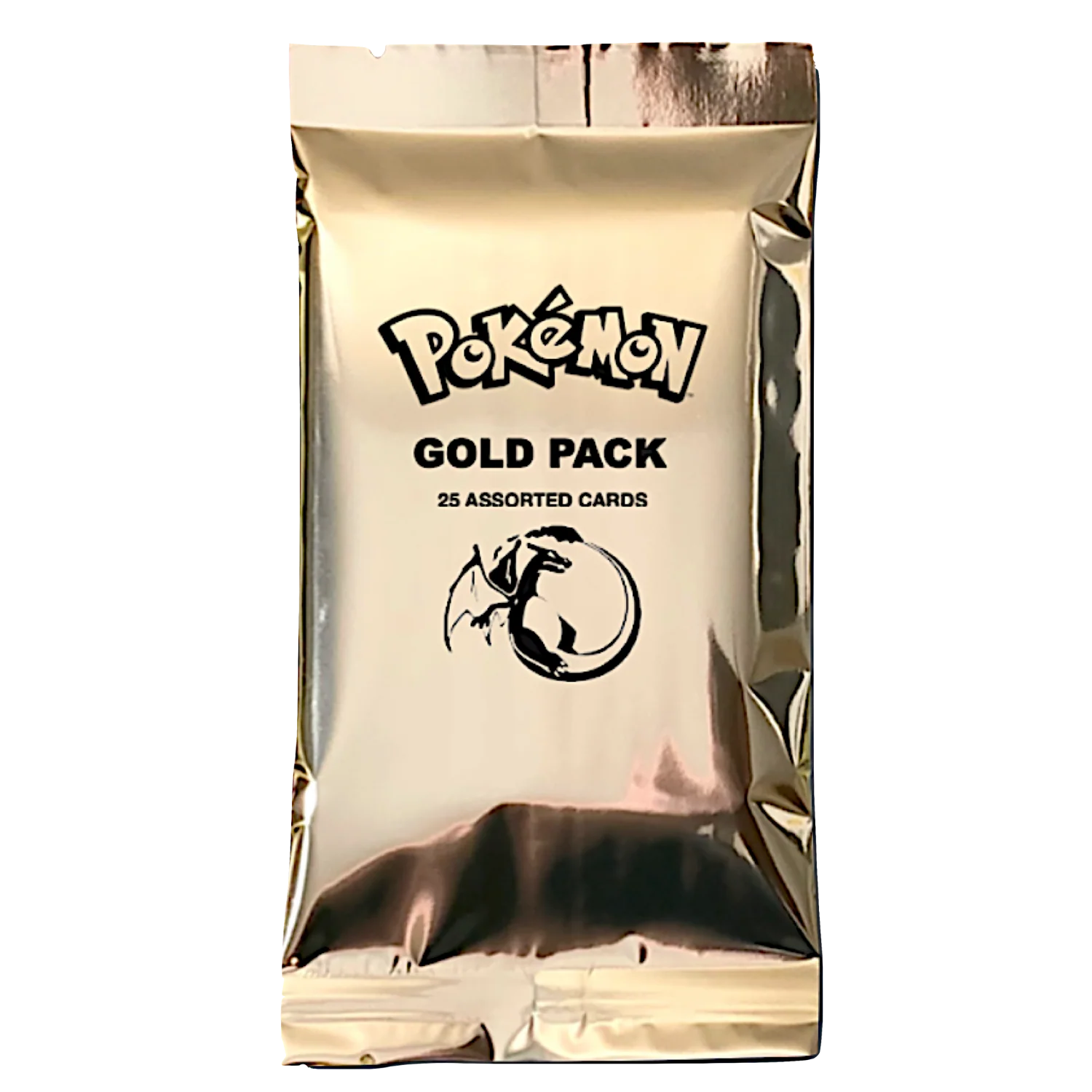 Pokémon Gold Pack Bundle 4 Packs + 1 Official Playmat - Image 3