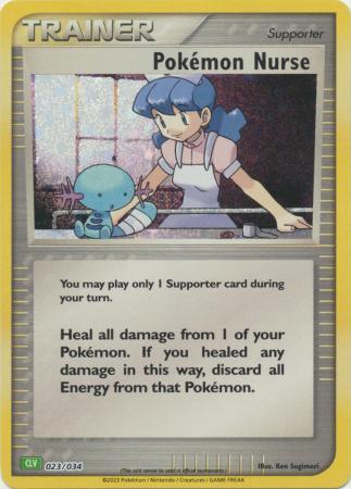 Pokémon Nurse CLV 023/034 Classic Collection